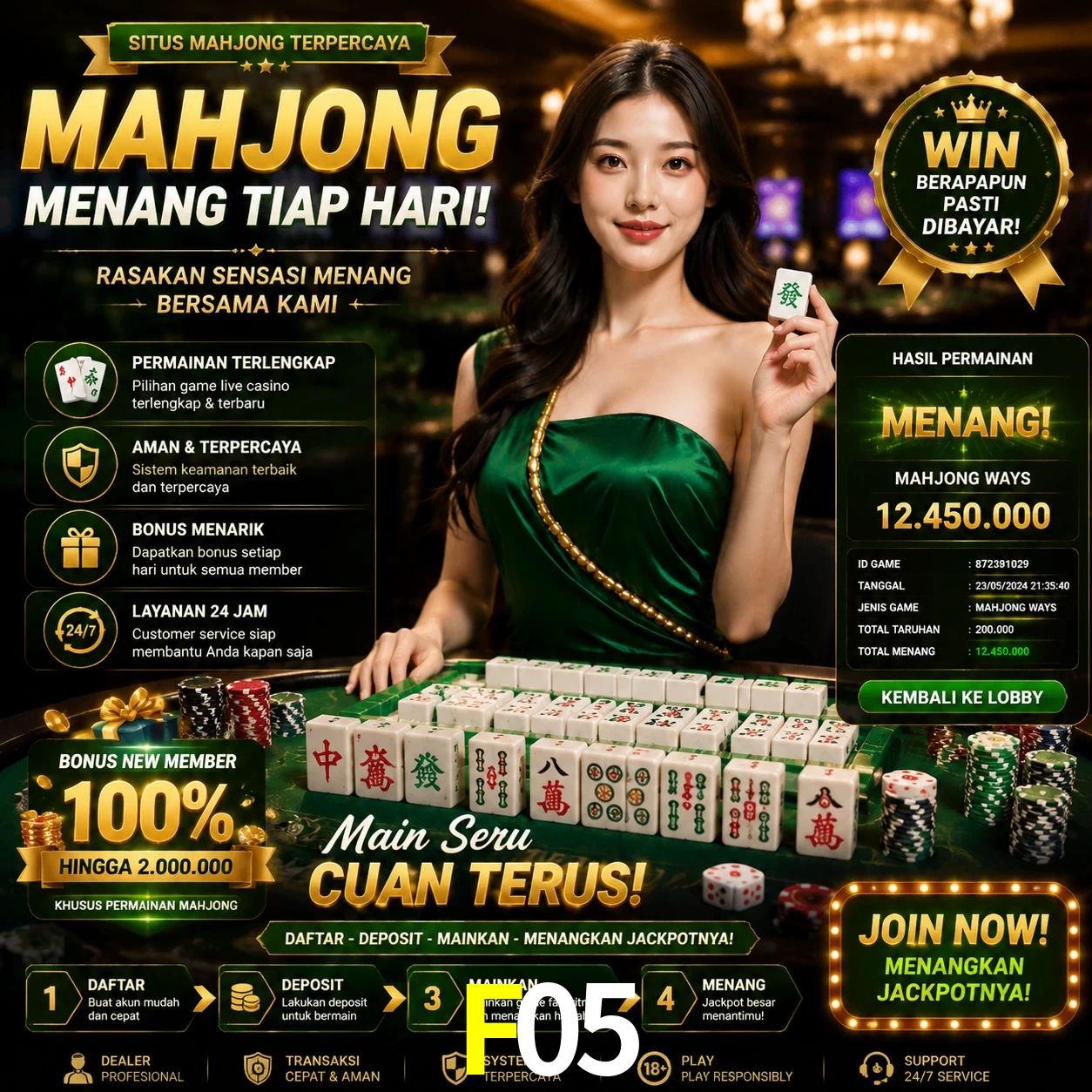 Cashback VIP F05 - reembolso semanal